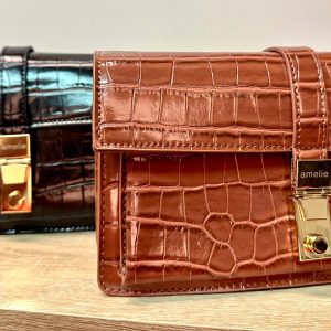 Amelie Luxe Croco Clutch Collection