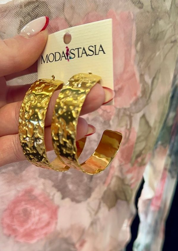 Hammered Steel Hoops