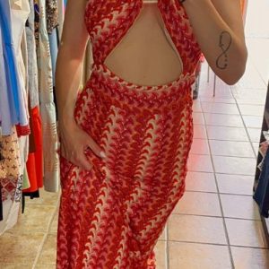 Sunset Wave Maxi Dress