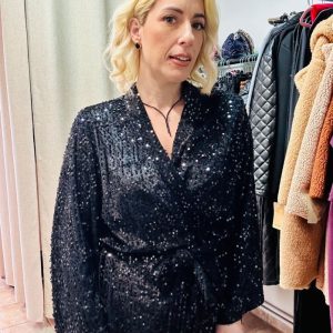 Sparkling Elegance Kimono Set