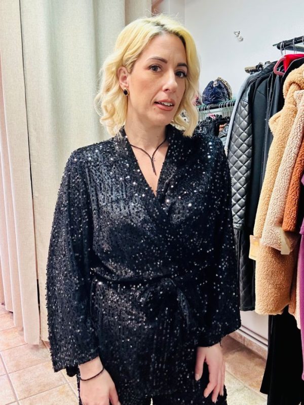 Sparkling Elegance Kimono Set