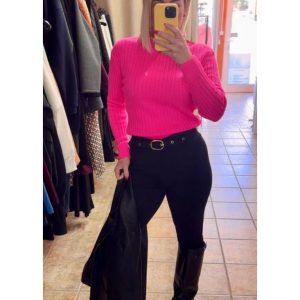 Pink Soft Knit Top