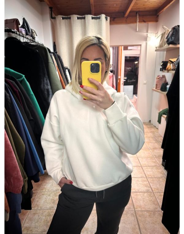 White Hoodie